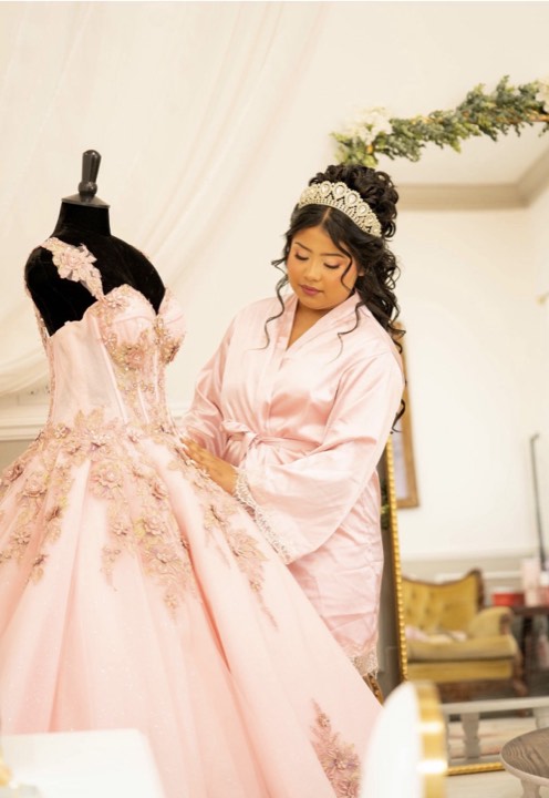 Quinceañera dress at our Orem, Utah wedding and quinceañera venue