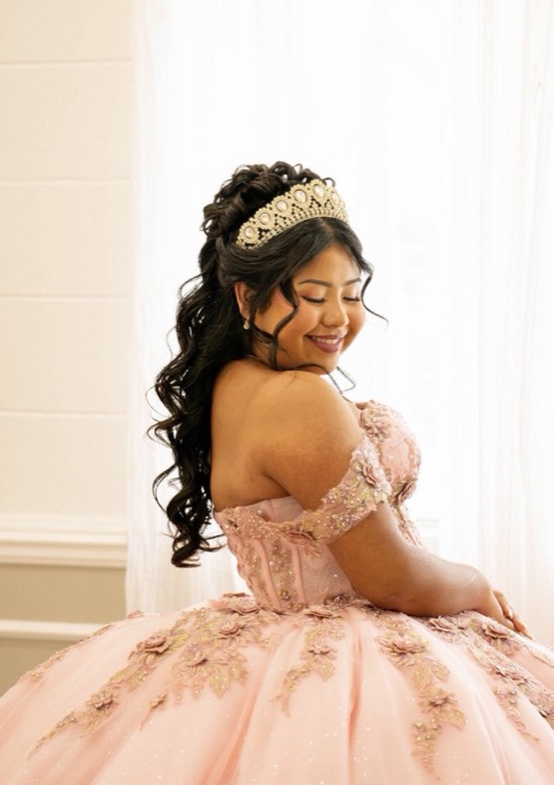 Quinceañera portrait at our Orem, Utah event venue
