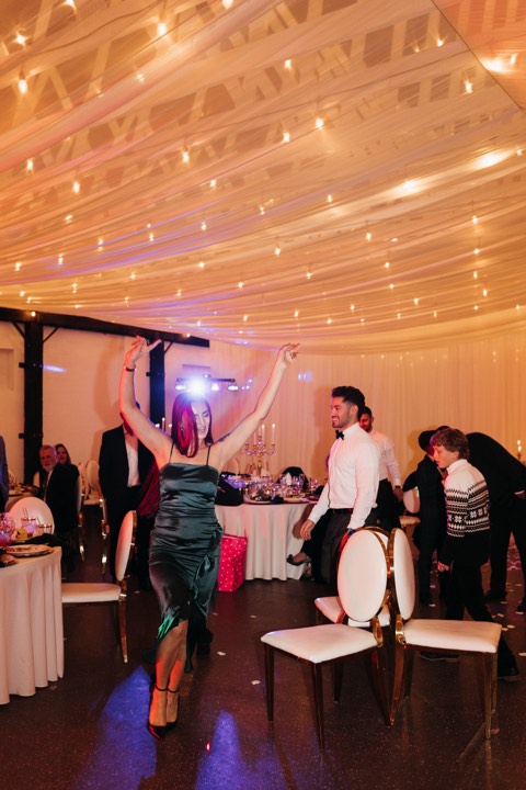 Dancing at reception at our Orem, Utah wedding and quinceañera venue